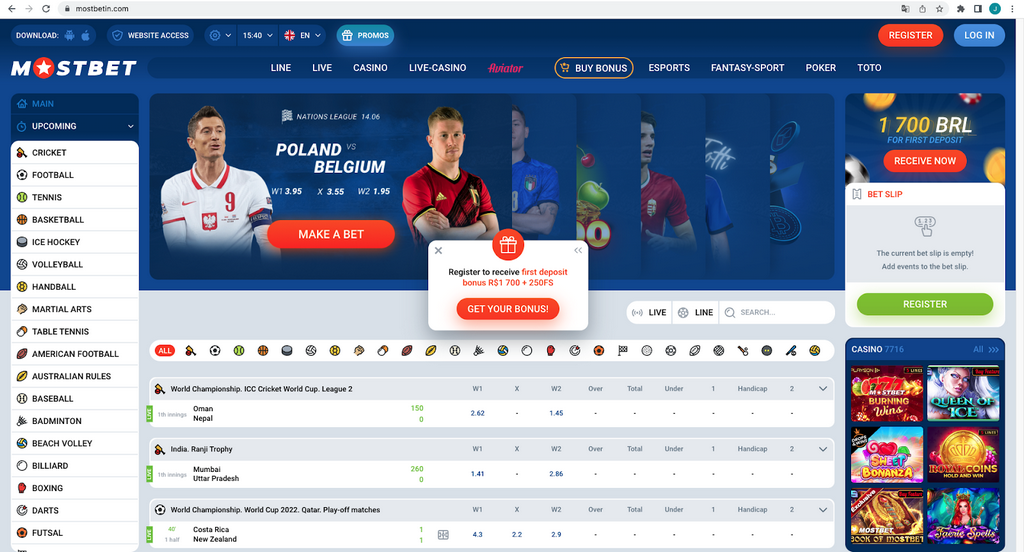 Mostbet Bangladesh: A Renowned Pc Gaming System with a BDT 25,000 Sign-Up Bonus